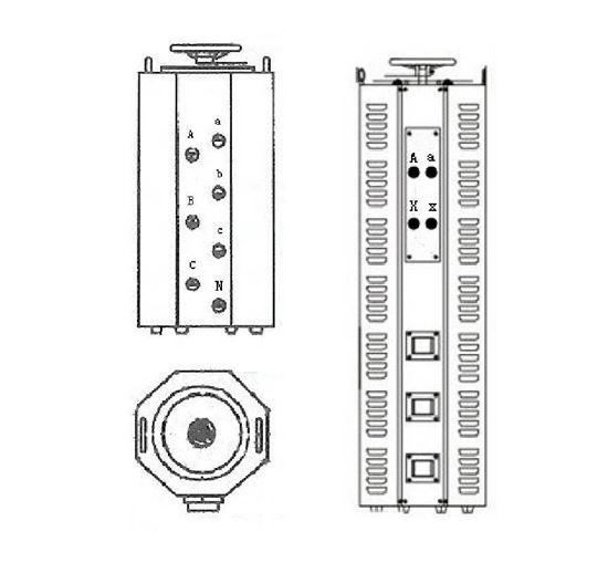 Picture of Manual Voltage Variable Supply